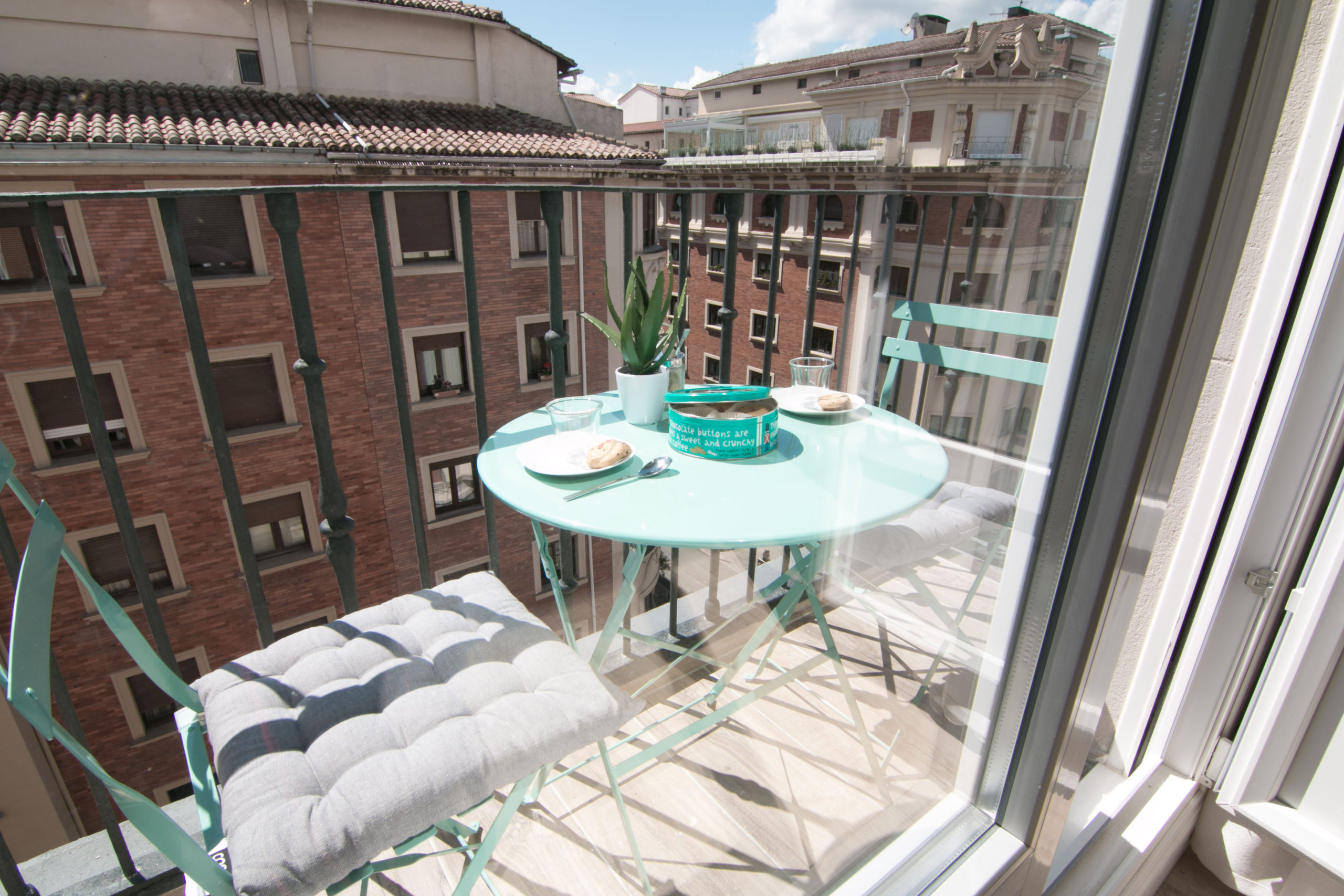 balcon calle amaya pamplona